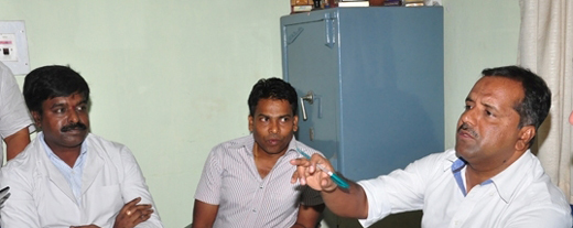 Health Minister pays surprise visit to Govt Hospital; pulls up medical officers